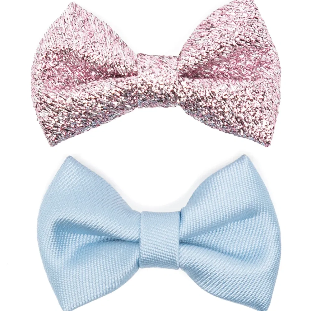 комплект из двух заколок для волос с бантом