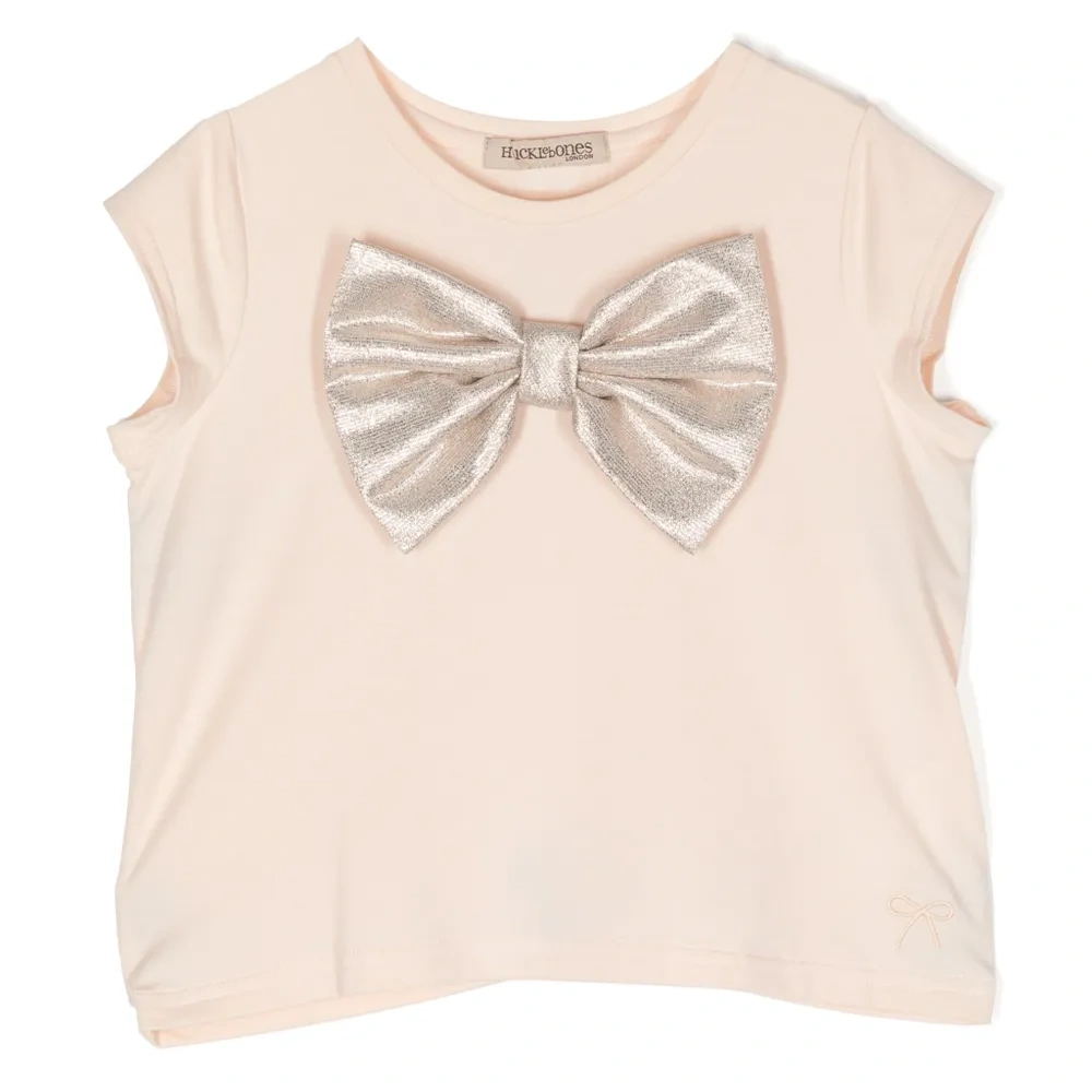 Футболка из джерси с бантом