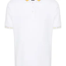 Рубашка поло с принтом Watercolor Couture