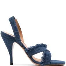 Джинсовые босоножки Джинсовые босоножки