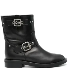 Кожаные ботинки