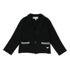 Фактурный кардиган с заостренными лацканами