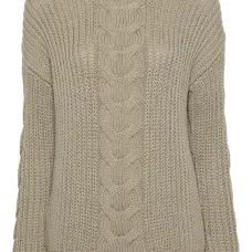 джемпер фактурной вязки