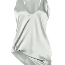 Атласный топ асимметричного кроя Атласный топ асимметричного кроя