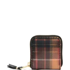 Кошелек в клетку тартан