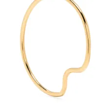 Copenhagen 35 sculpted hoop earring