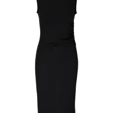 Платье миди без рукавов со сборками Платье миди без рукавов со сборками