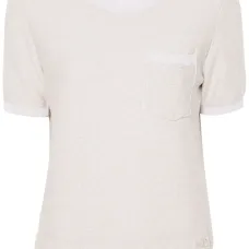 Футболка с вышитым логотипом