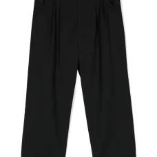 Прямые брюки со складками Прямые брюки со складками