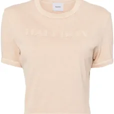 Футболка с нашивкой-логотипом