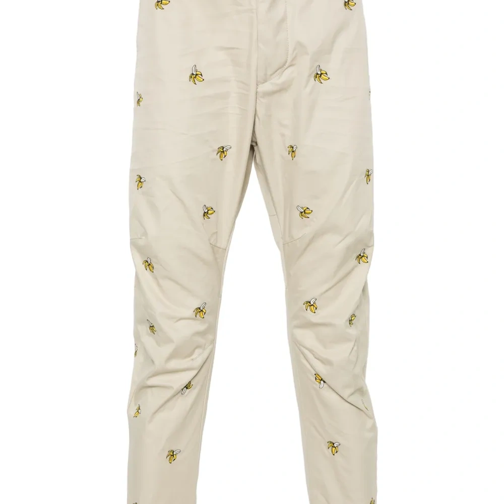 Брюки чинос Embroidered Fruits