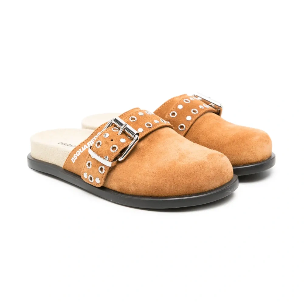 Мюли с пряжкой Мюли с пряжкой