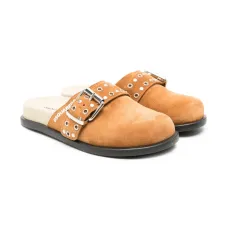 Мюли с пряжкой