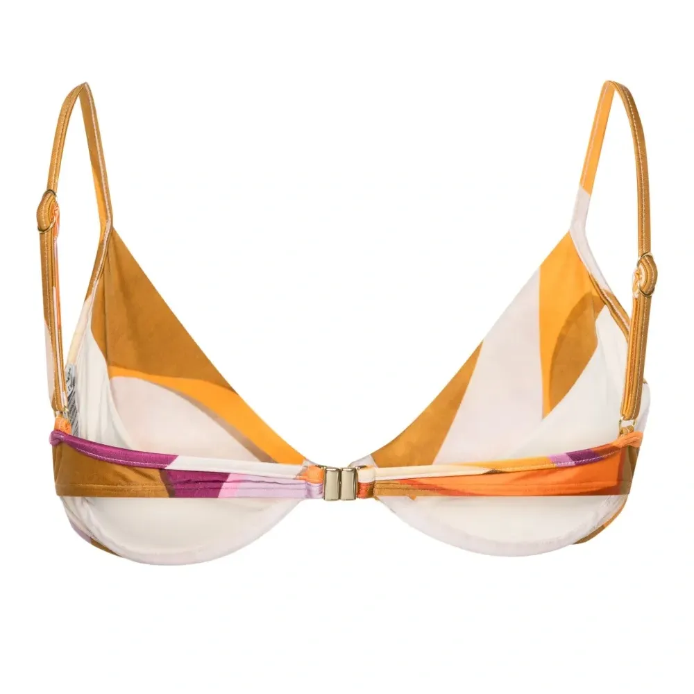 Топ бикини с абстрактным принтом