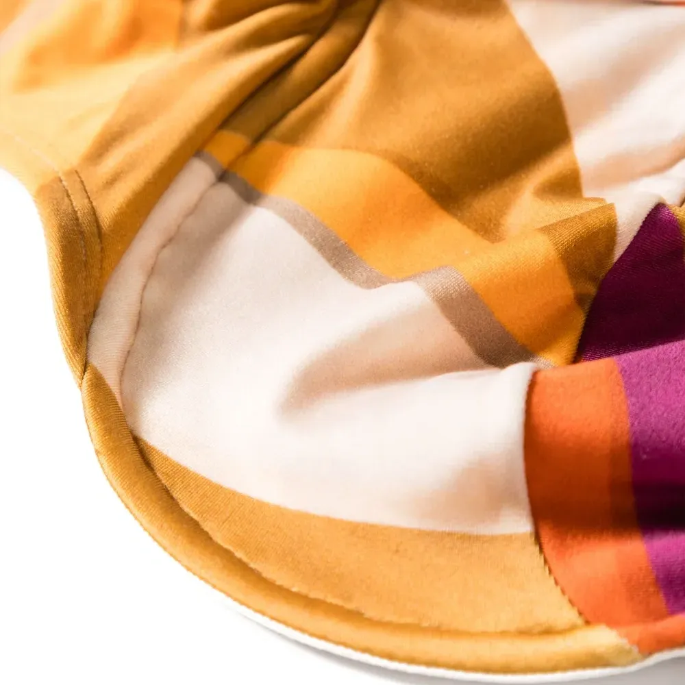 Топ бикини с абстрактным принтом