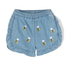 Джинсовые шорты с принтом Джинсовые шорты с принтом