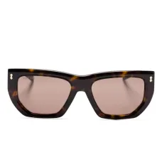 Солнцезащитные очки в геометричной оправе