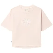 Футболка с логотипом и вырезами