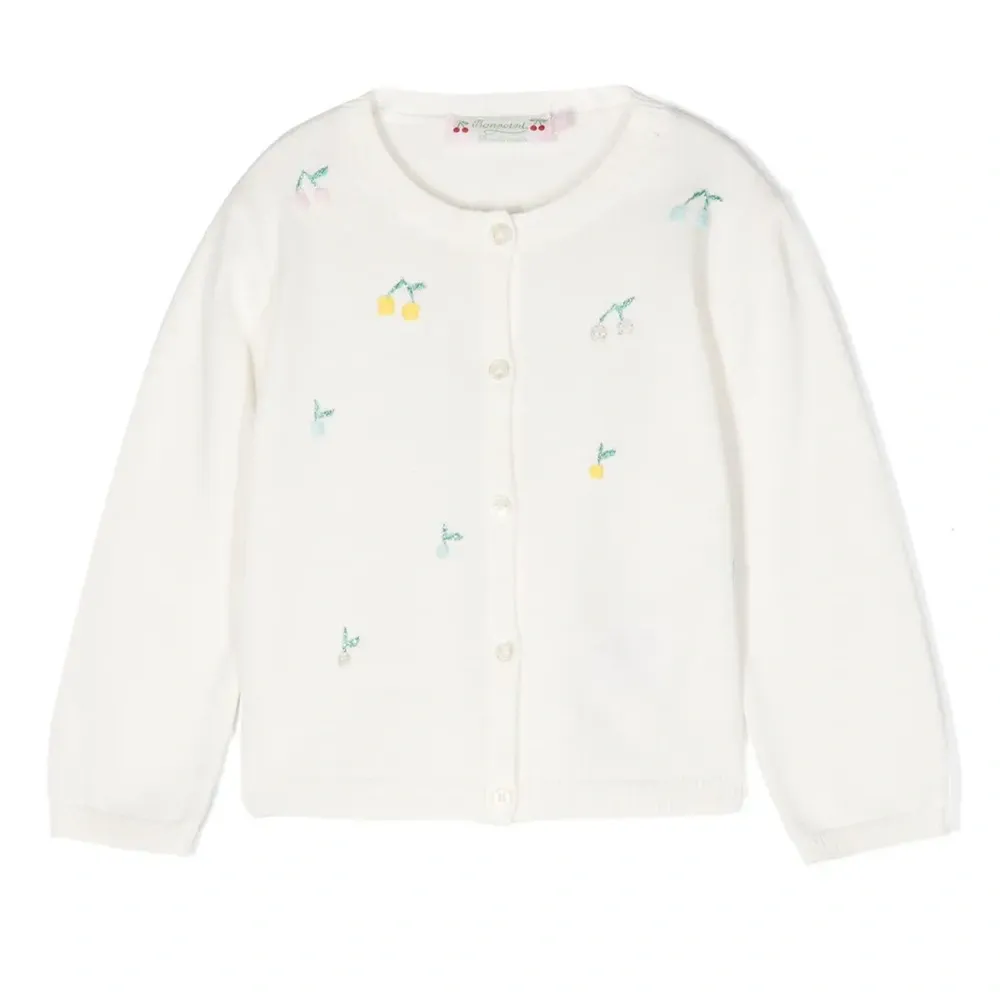 Кардиган с вышивкой