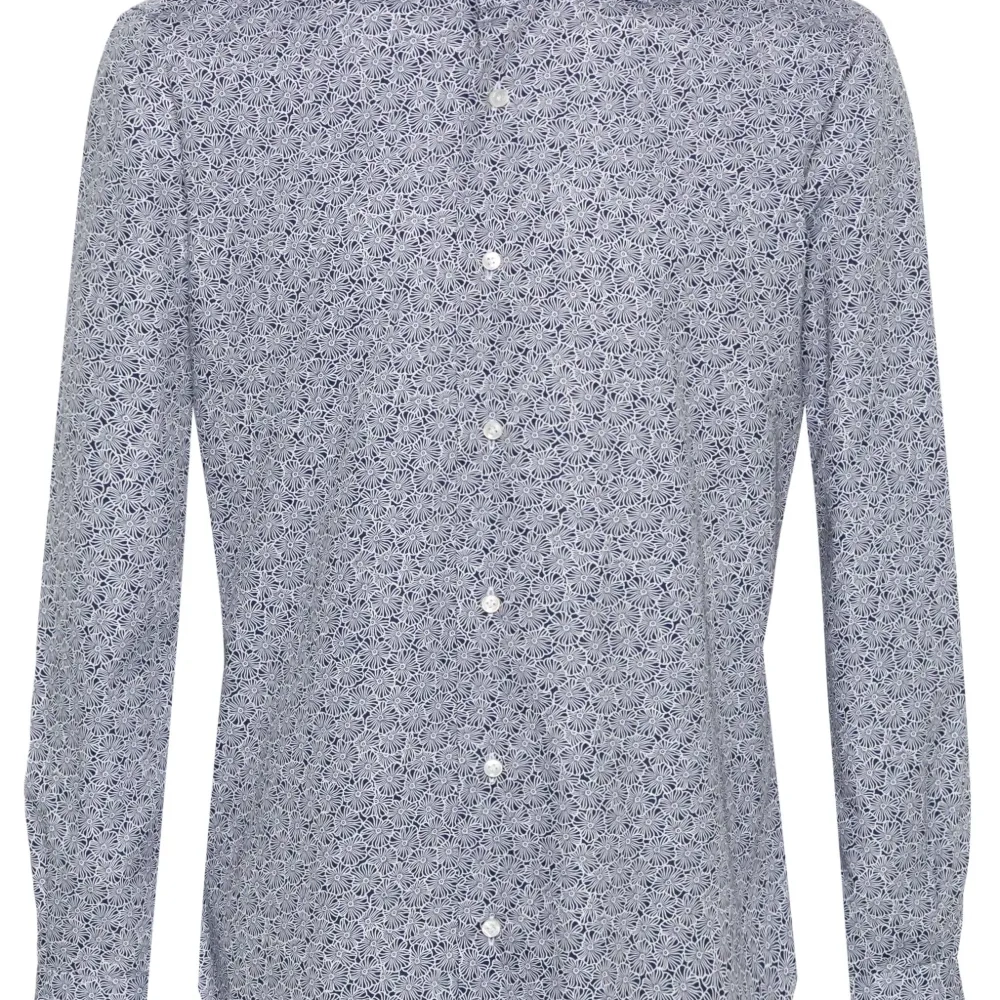 Рубашка с цветочным принтом