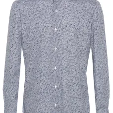 Рубашка с цветочным принтом