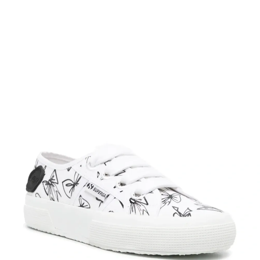 Кеды с принтом из коллаборации с Superga
