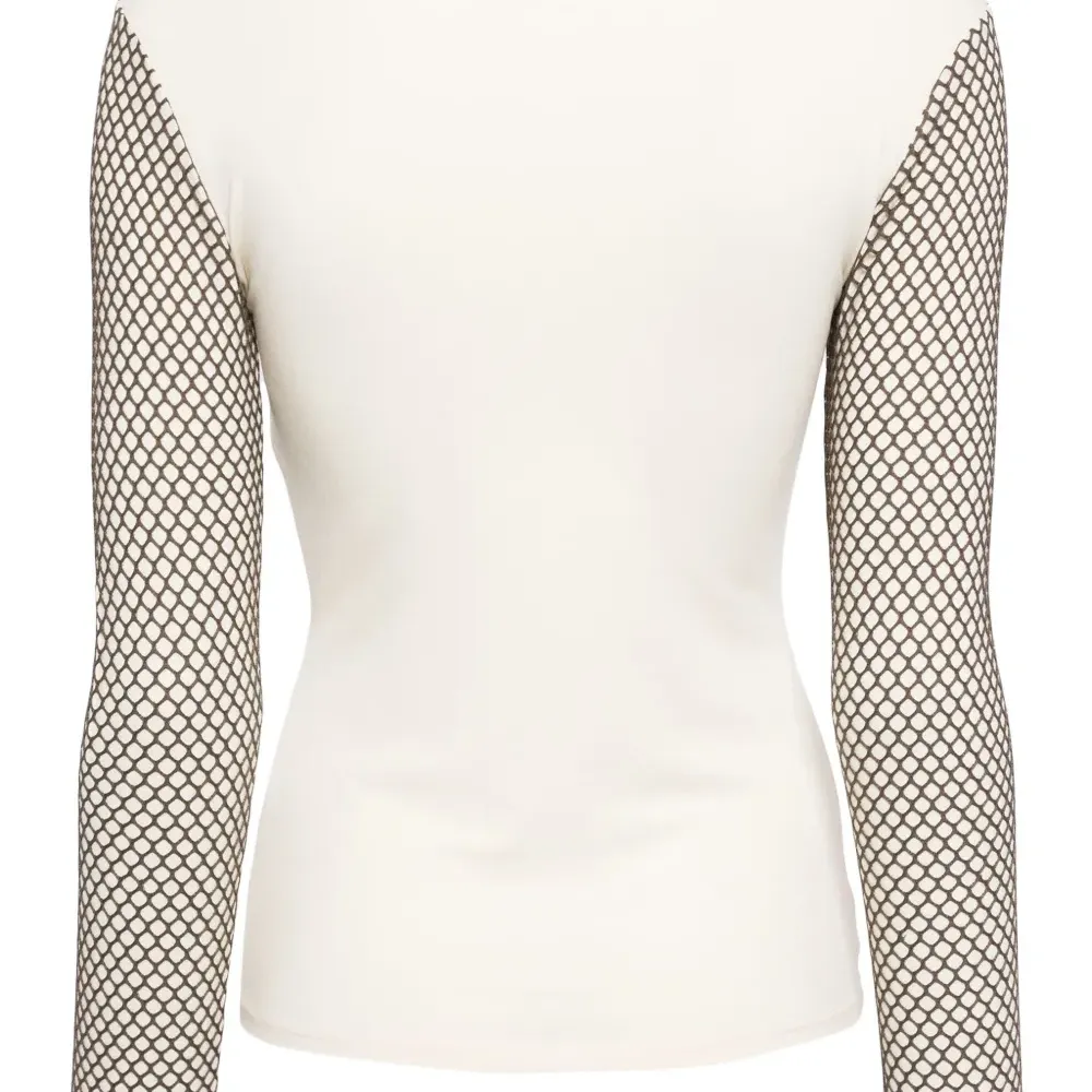 Топ Mannequin с сетчатыми вставками