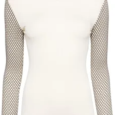 Топ Mannequin с сетчатыми вставками Топ Mannequin с сетчатыми вставками