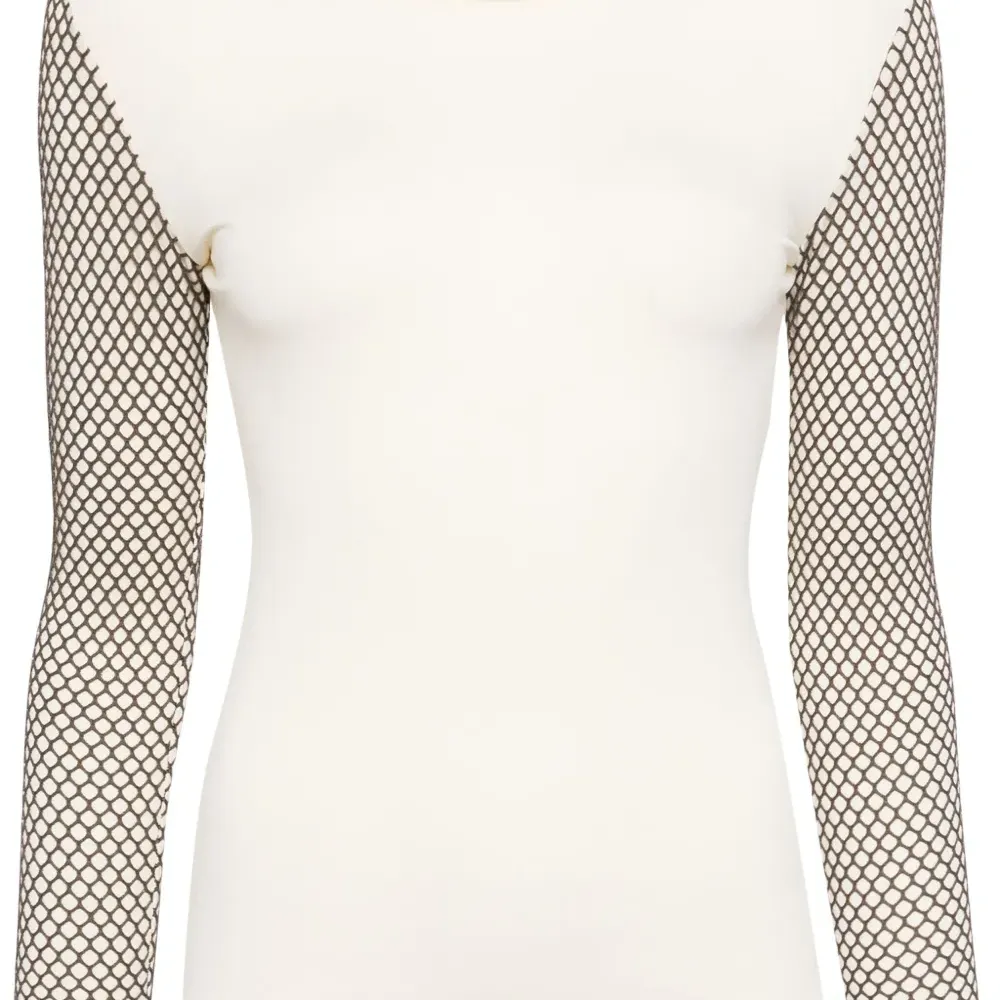 Топ Mannequin с сетчатыми вставками