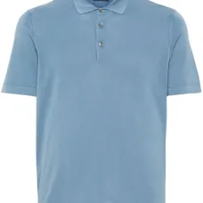 Рубашка поло тонкой вязки Рубашка поло тонкой вязки