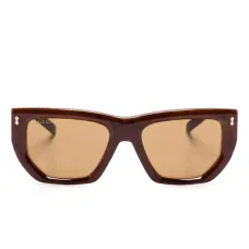 Солнцезащитные очки в прямоугольной оправе