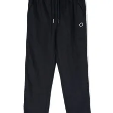 Льняные брюки с вышитым логотипом Льняные брюки с вышитым логотипом