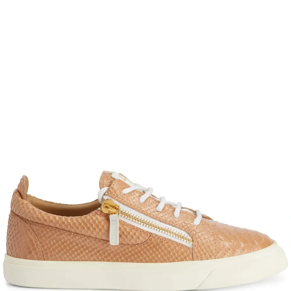 кроссовки Gail с тиснением под кожу змеи