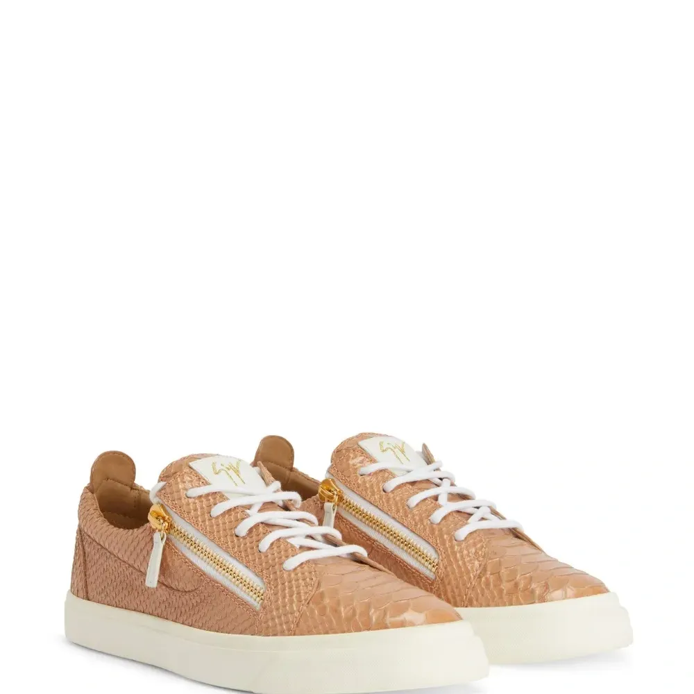 кроссовки Gail с тиснением под кожу змеи