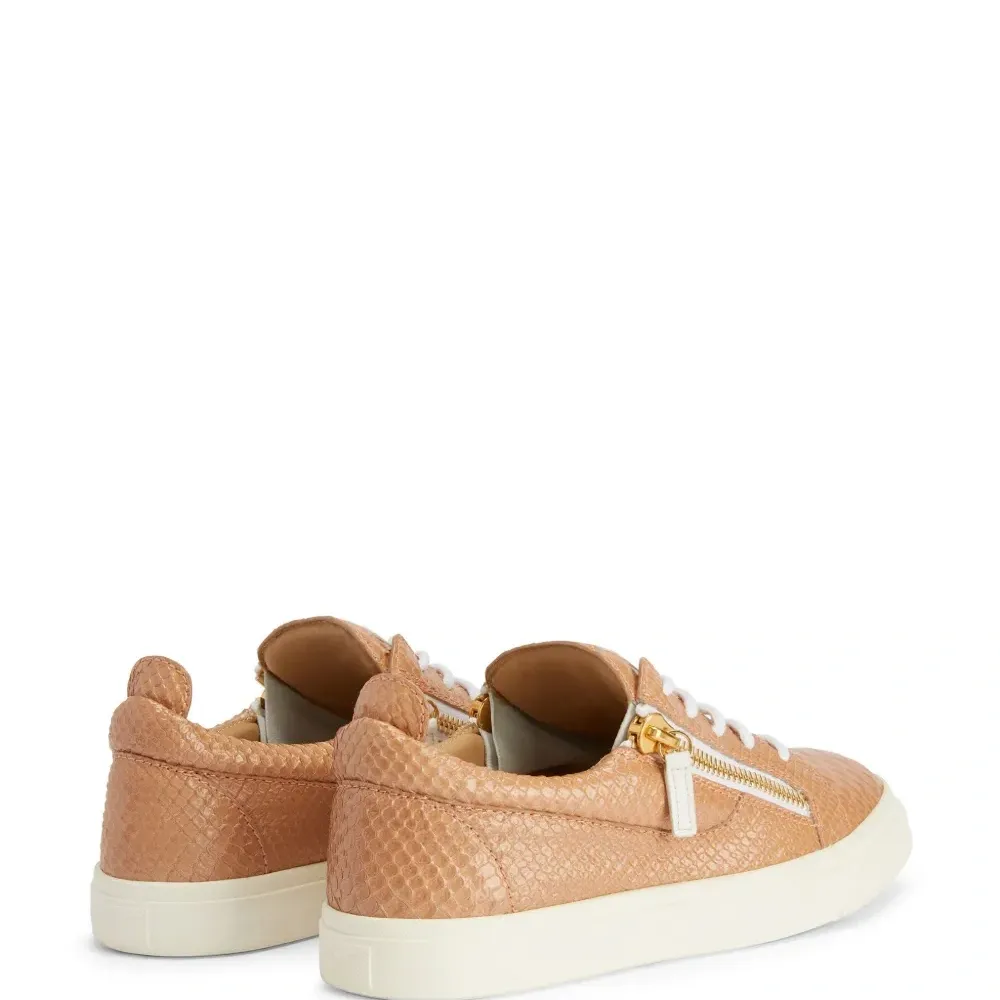 кроссовки Gail с тиснением под кожу змеи