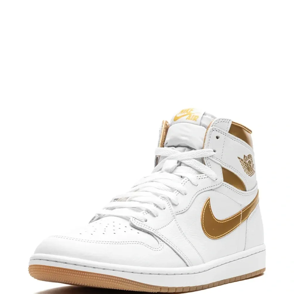 Кроссовки Air Jordan 1 Retro High OG Metallic Gold