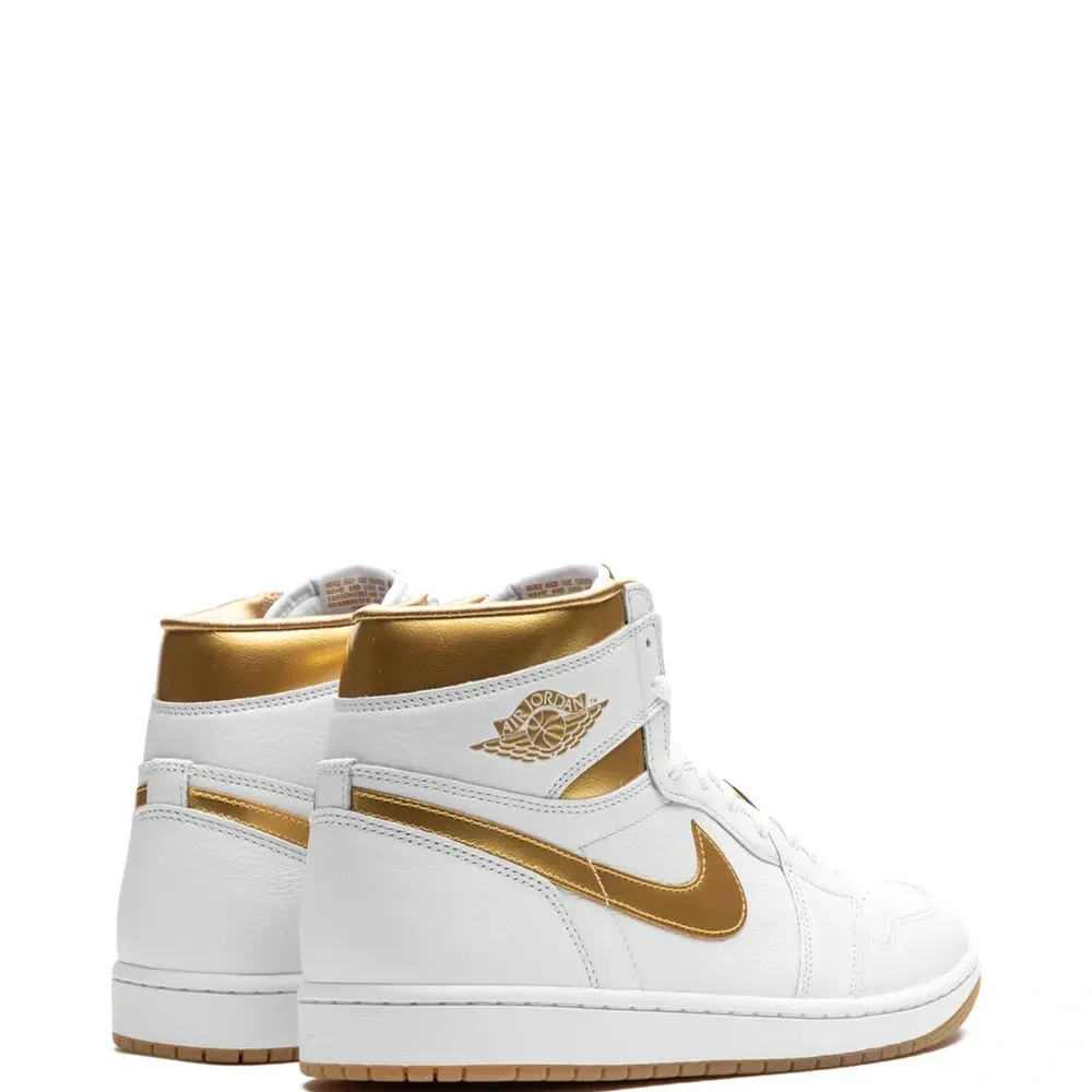 Кроссовки Air Jordan 1 Retro High OG Metallic Gold