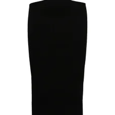 Юбка-карандаш миди с ремешками