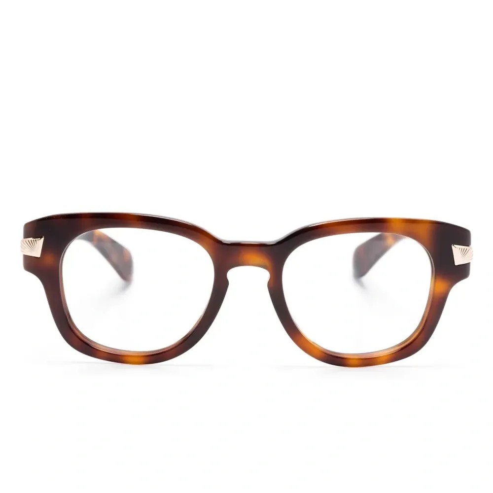 Очки в квадратной оправе черепаховой расцветки