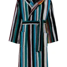 Халат с узором зигзаг Халат с узором зигзаг