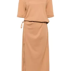 Платье-футболка с поясом