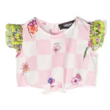 Блузка в клетку