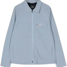 Куртка с тисненым логотипом