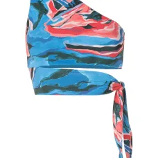 Топ бикини Carnavon с графичным принтом Топ бикини Carnavon с графичным принтом