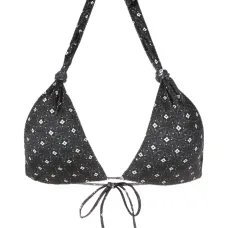 Топ бикини Rings с графичным принтом