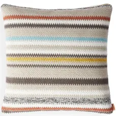 Подушка с узором зигзаг (40 см x 40 см)