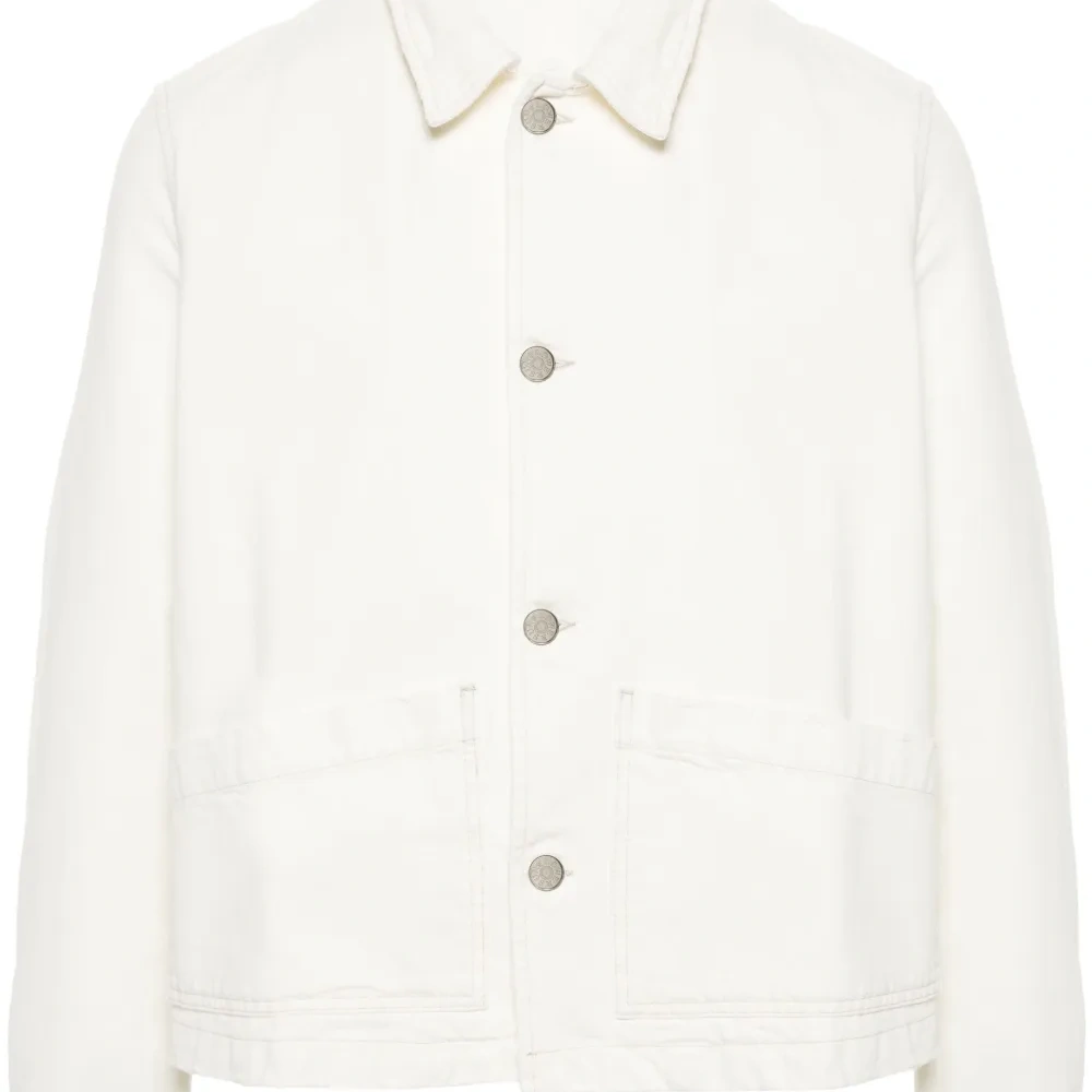 Джинсовая куртка-рубашка