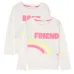 Комплект из двух футболок с принтом Best Friend