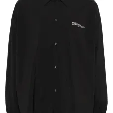 Куртка на кнопках с логотипом