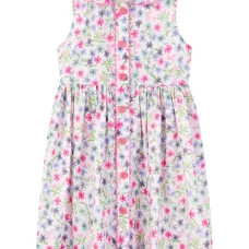 Платье с цветочным принтом